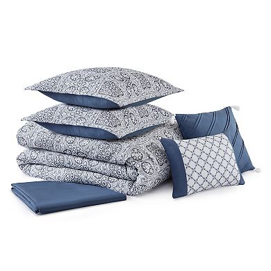 Madison Park Potter 6 pc Comforter Set with Coordinating Pillows