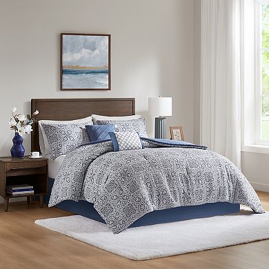 Madison Park Potter 6 pc Comforter Set with Coordinating Pillows