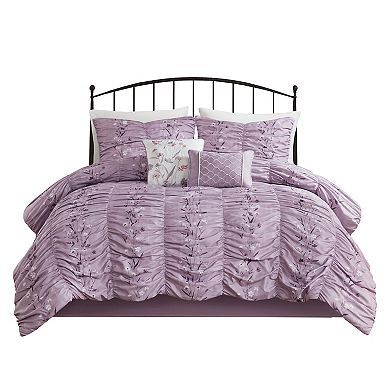 Madison Park Nixie 6 pc Comforter Set with Coordinating Pillows
