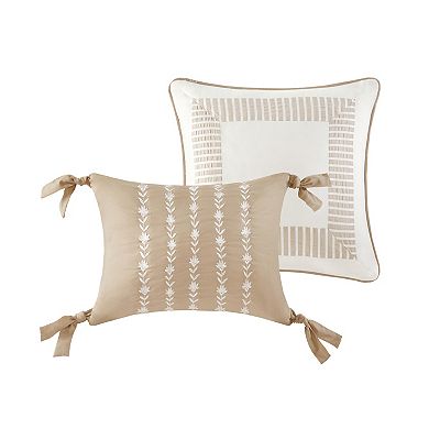 Madison Park June 6 pc Comforter Set with Coordinating Pillows