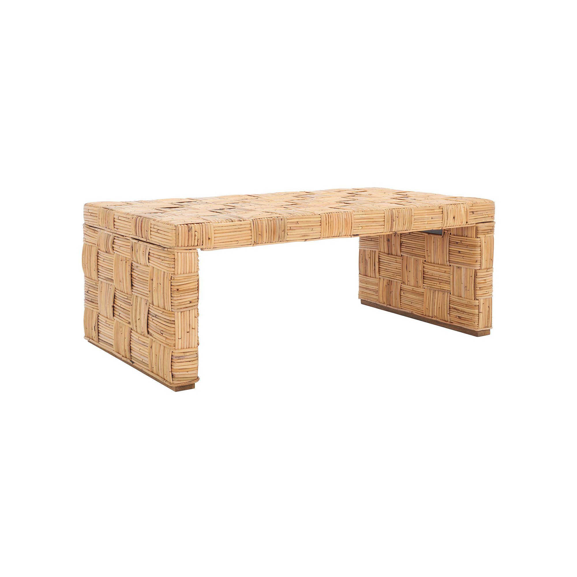 Safavieh Adkin Rattan Coffee Table, Honey Natural