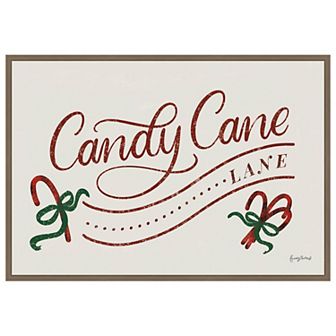 Nostalgic Christmas I by Becky Thorns Framed Canvas Wall Art Print