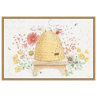 Afternoon In The Garden I By Beth Grove Framed Canvas Wall Art Print