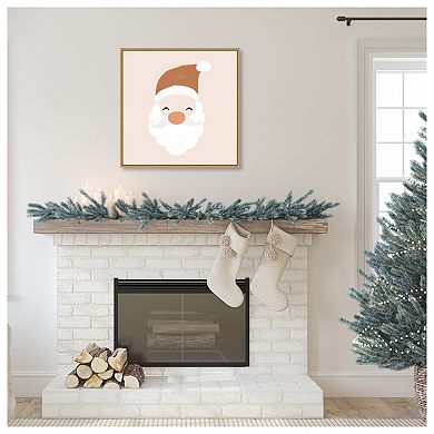 Santa by Orara Studio Framed Canvas Wall Art Print