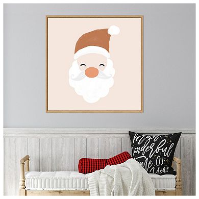 Santa by Orara Studio Framed Canvas Wall Art Print