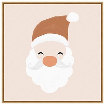 Santa by Orara Studio Framed Canvas Wall Art Print