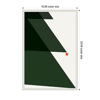 Silent Night 2 By Kubistika Framed Canvas Wall Art Print