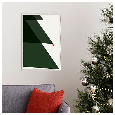 Silent Night 2 By Kubistika Framed Canvas Wall Art Print
