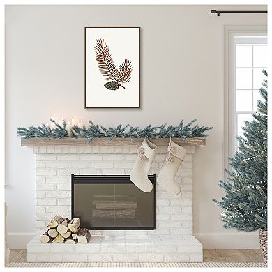 Pine By Kubistika Framed Canvas Wall Art Print