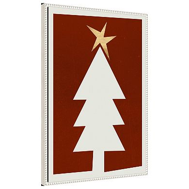 Oh Silent Night By Kubistika Framed Canvas Wall Art Print