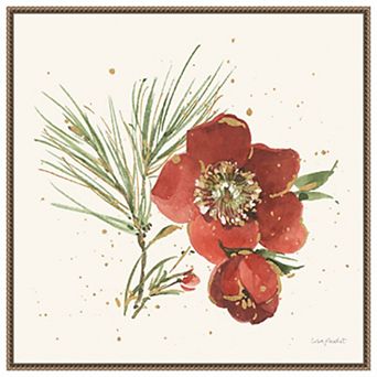Winter Blooms V By Lisa Audit Framed Canvas Wall Art Print