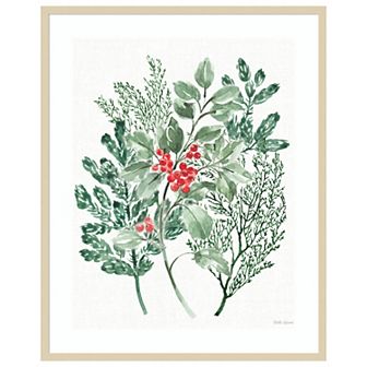 Classic Christmas Iv By Beth Grove Wood Framed Wall Art Print