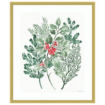 Classic Christmas Iv By Beth Grove Wood Framed Wall Art Print