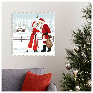 Christmas Love I By Grace Popp Framed Canvas Wall Art Print