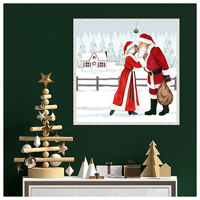 Christmas Love I By Grace Popp Framed Canvas Wall Art Print