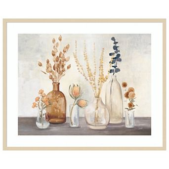 Autumn Greenhouse I Amber By Julia Purinton Wood Framed Wall Art Print