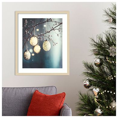 Beautiful Easter Eggs By Treechild Wood Framed Wall Art Print