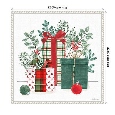 Classic Christmas Ii By Beth Grove Framed Canvas Wall Art Print
