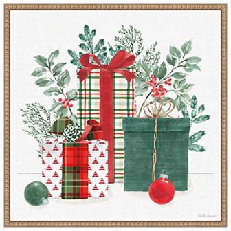 Classic Christmas II by Beth Grove Framed Canvas Wall Art Print