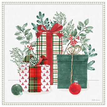 Classic Christmas II by Beth Grove Framed Canvas Wall Art Print