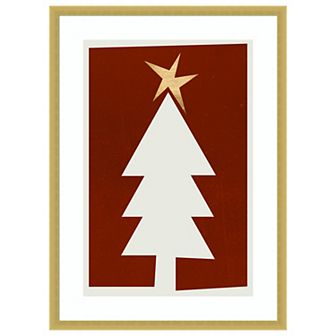 Oh Silent Night By Kubistika Wood Framed Wall Art Print