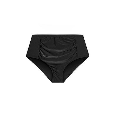 Avenue Women's Plus Size Hi Waist Swim Brief