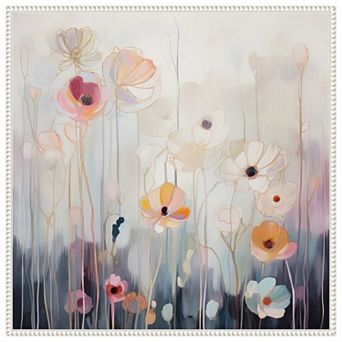 Spring Fling Flowers I By Irena Orlov Framed Canvas Wall Art Print