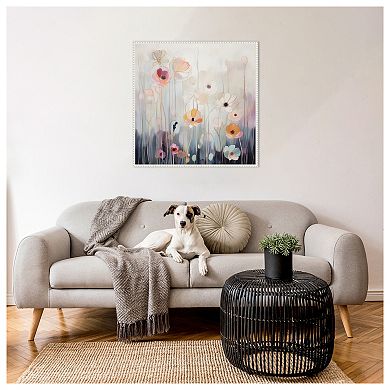 Spring Fling Flowers I By Irena Orlov Framed Canvas Wall Art Print