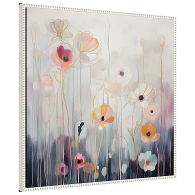 Spring Fling Flowers I By Irena Orlov Framed Canvas Wall Art Print