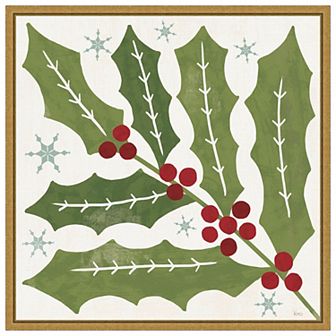 Winter Days Vii By Veronique Charron Framed Canvas Wall Art Print