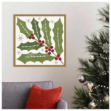 Winter Days Vii By Veronique Charron Framed Canvas Wall Art Print
