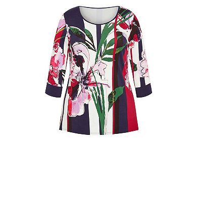 Avenue Women's Plus Size Romy Top
