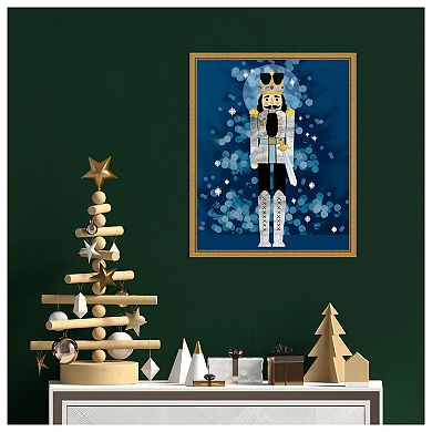 Disco Nutcracker I By Grace Popp Framed Canvas Wall Art Print
