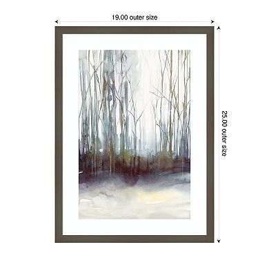 Winter Storm By Isabelle Z Wood Framed Wall Art Print