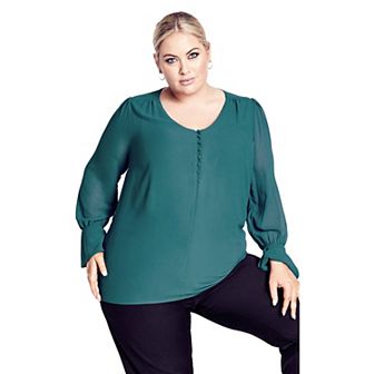 Avenue Women's Plus Size Alena Blouse
