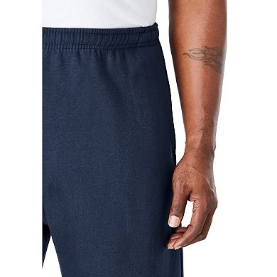 KingSize Men's Big & Tall Men's Big & Tall Fleece Open-Bottom Sweatpants