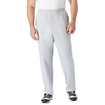 KingSize Men's Big & Tall Fleece Open-Bottom Sweatpants
