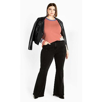 Avenue Women's Plus Size Luna Sweater