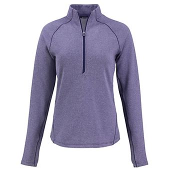 Cutter & Buck Peshastin Fleece Recycled Womens Half Zip Pullover