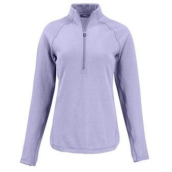 Cutter & Buck Peshastin Fleece Recycled Womens Half Zip Pullover