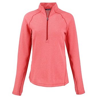 Cutter & Buck Peshastin Fleece Recycled Womens Half Zip Pullover