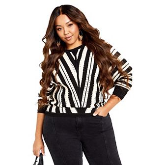 Avenue Women's Plus Size Indi Sweater