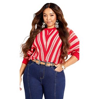 Avenue Women's Plus Size Indi Sweater