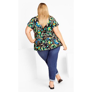 Avenue Women's Plus Size Lani Top