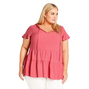 Avenue Women's Plus Size Lani Top