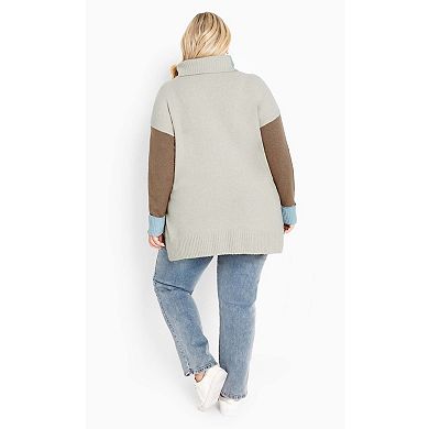 Avenue Women's Plus Size Riley Sweater