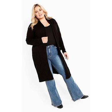 Avenue Women's Plus Size Kennedy Cardigan