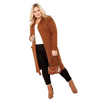 Avenue Women's Plus Size Kennedy Cardigan