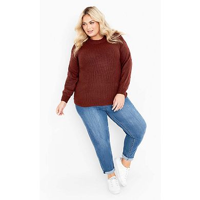 Avenue Women's Plus Size Paige Sweater