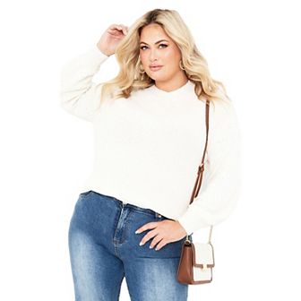 Avenue Women's Plus Size Paige Sweater